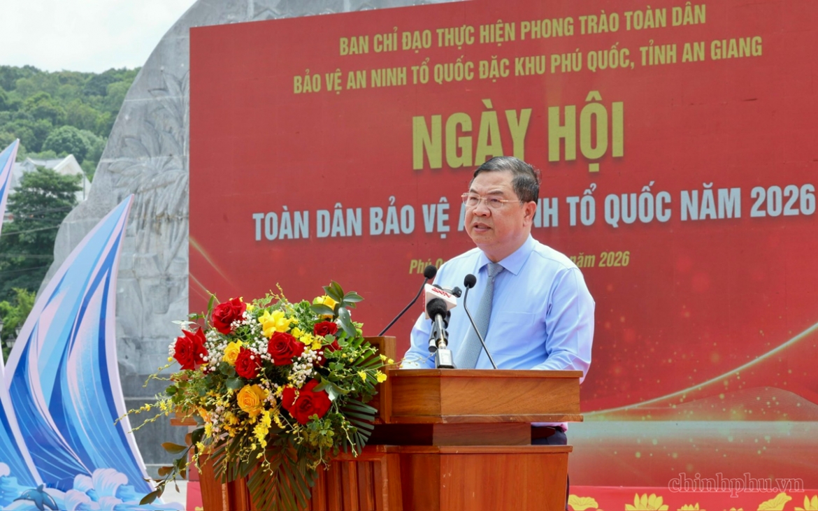 Phó Thủ tướng Phạm Gia Túc dự Ngày hội toàn dân bảo vệ an ninh Tổ quốc
