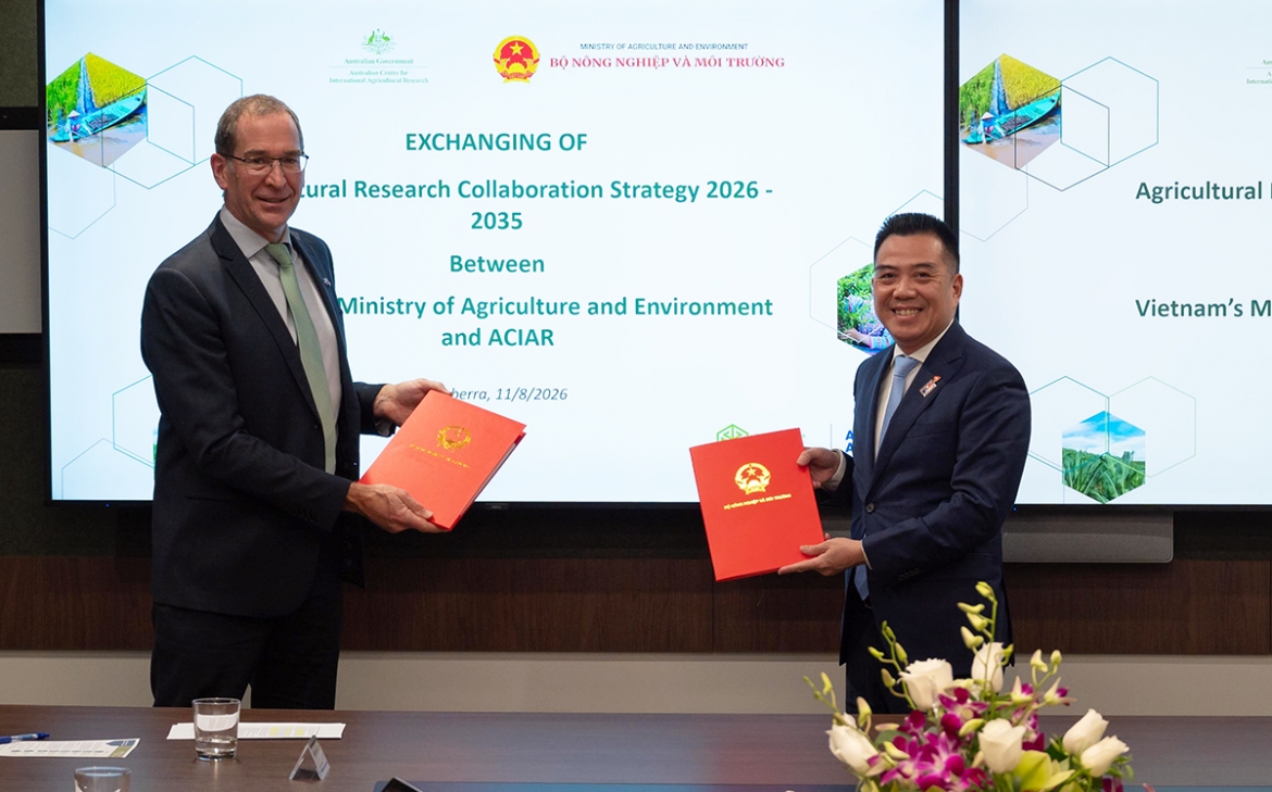 aciar, vietnam deepen research collaboration for sustainability in agriculture picture 1