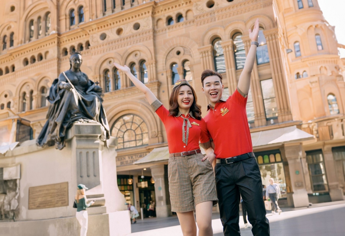 tu sac do tren bau troi den hang bay duoc yeu thich vietjet ghi dau an toan cau hinh anh 1