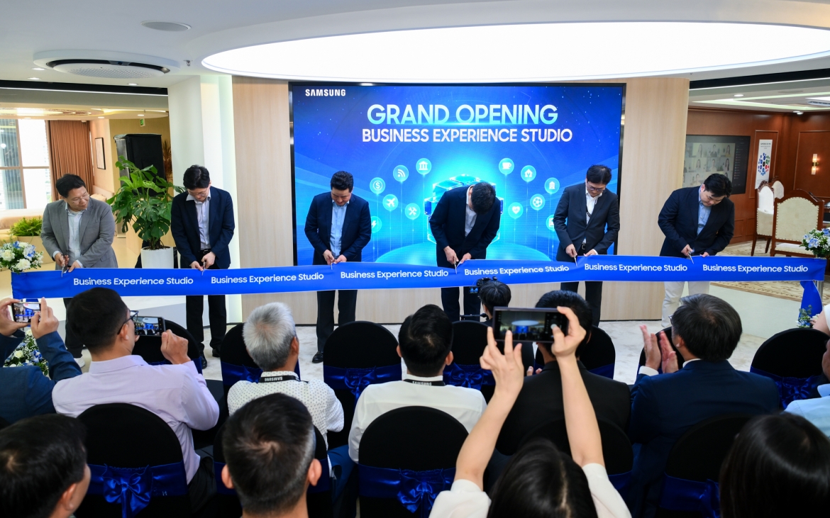 samsung electronics khai truong business experience studio tai viet nam hinh anh 1