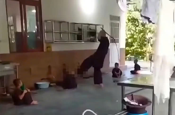 nguoi danh be trai tai chua bau phu tho duoc xac dinh la phat tu lam cong qua hinh anh 1