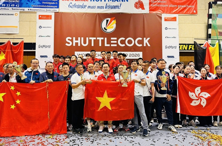 vietnam tops world shuttlecock championships with seven gold medals picture 1