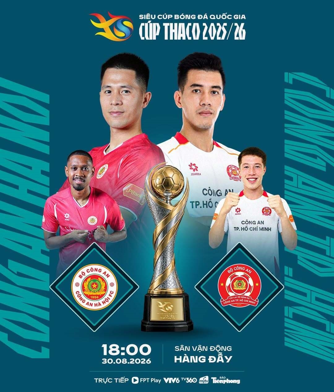 lich thi dau va truc tiep bong da viet nam hom nay 30 8 tam diem sieu cup qg hinh anh 1