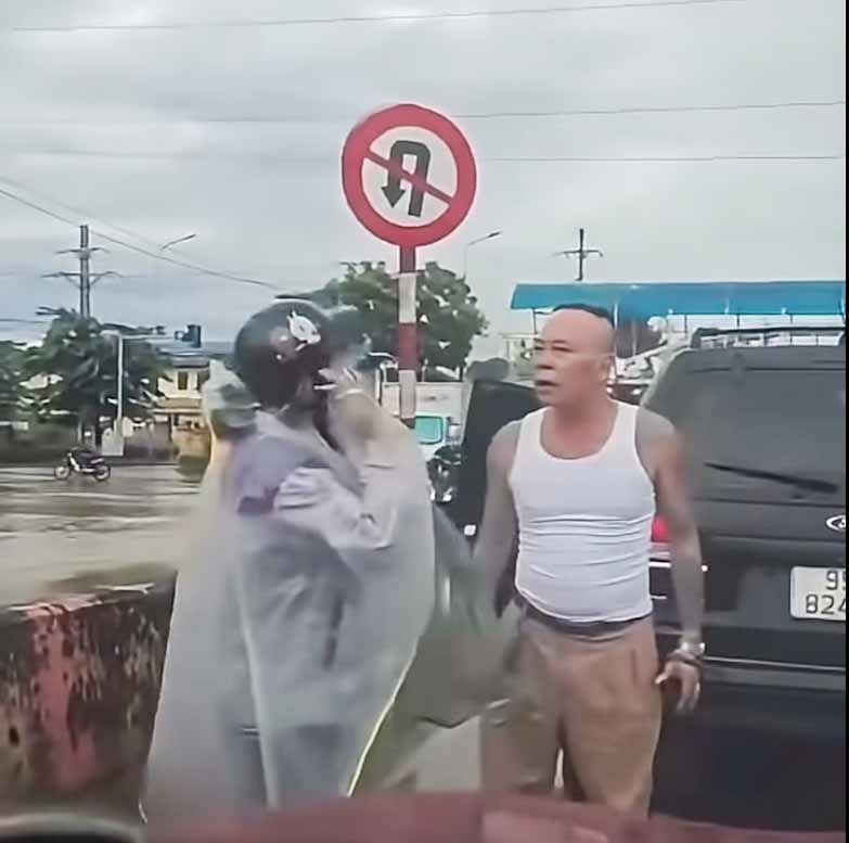 cong an bac ninh xac minh clip nguoi dan ong tat phu nu tren duong hinh anh 1