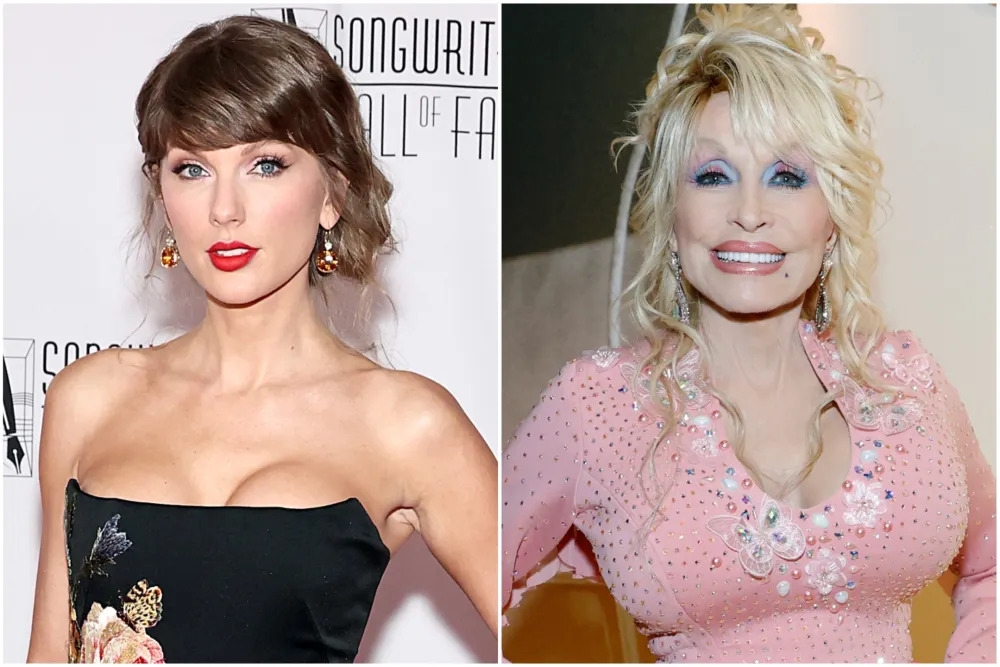 taylor swift tri an dolly parton di san cua ba se truong ton mai mai hinh anh 1