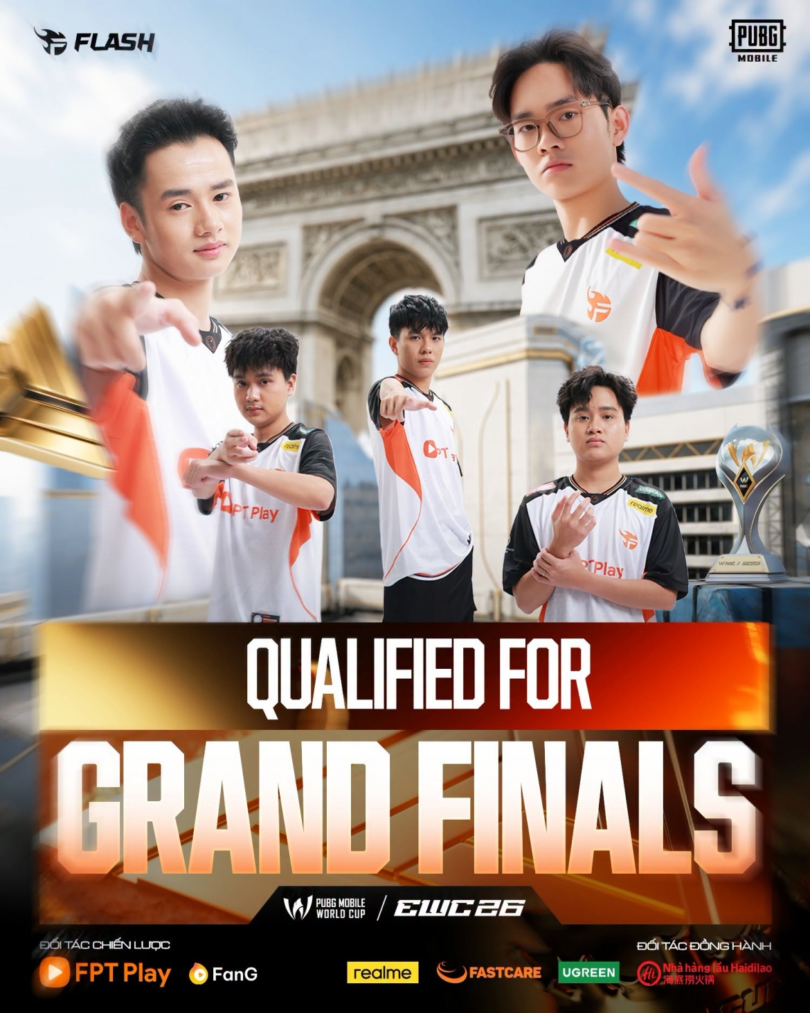 team flash pubg mobile hien ngang gianh ve vao thang grand finals tai ewc 2026 hinh anh 4