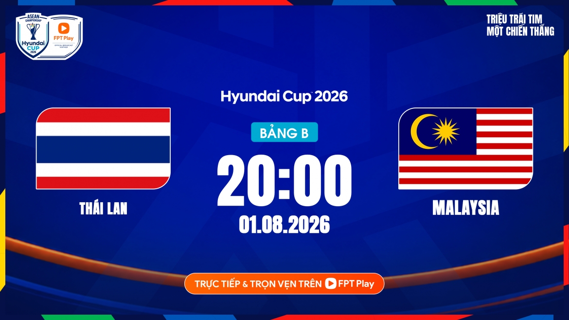 link xem truc tiep thai lan vs malaysia vong bang asean cup 2026 hinh anh 1