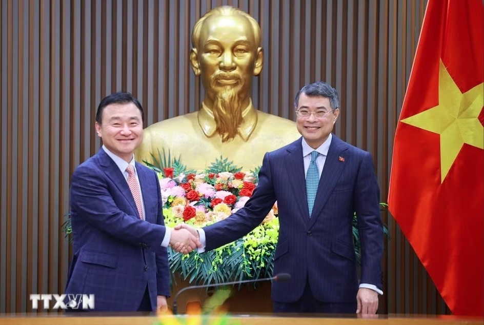 thu tuong tiep tong giam doc dieu hanh samsung dien tu roh tae moon hinh anh 1