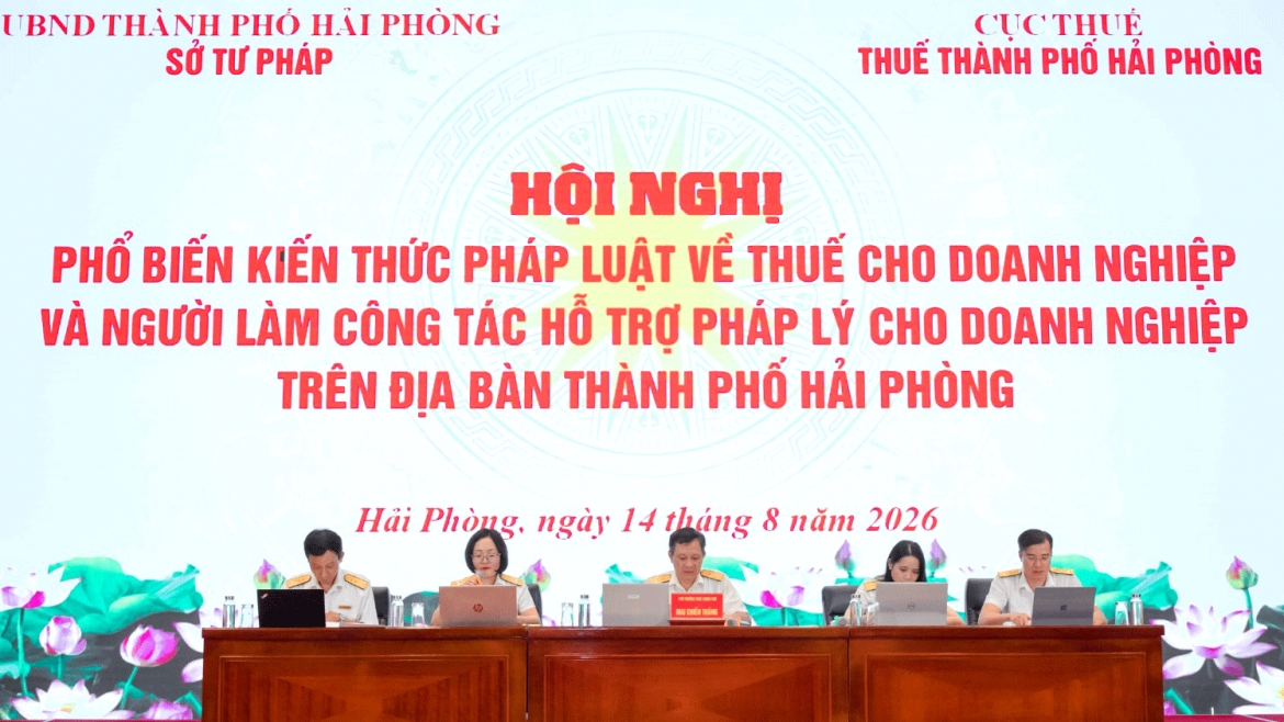 Thuế TP. Hải Phòng cập nhật chính sách mới, đồng hành cùng người nộp thuế
