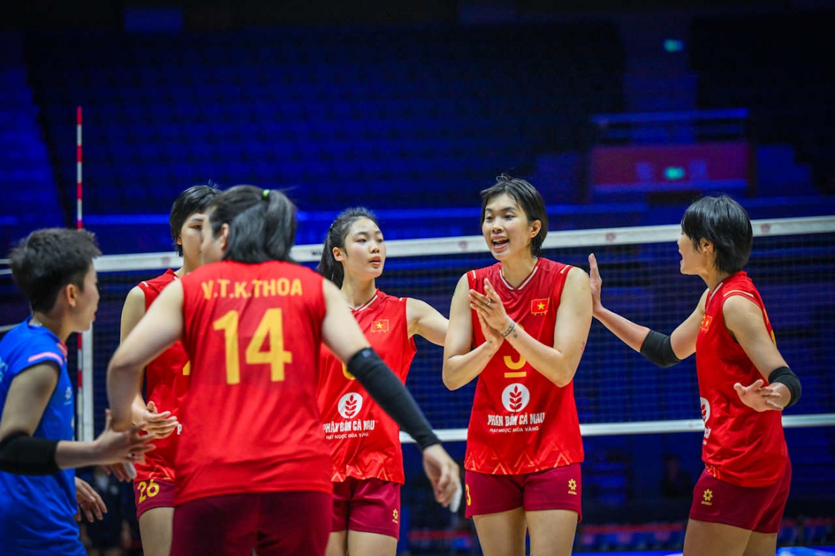 truc tiep bong chuyen nu viet nam 1-2 han quoc giai vo dich chau A 2026 hinh anh 4