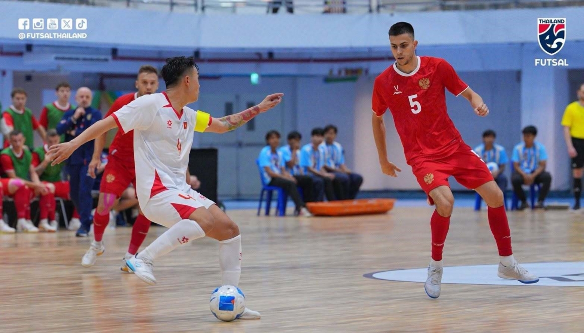 ket qua bong da hom nay 1 8 Dt futsal viet nam xuat sac cam hoa Dt futsal nga hinh anh 14