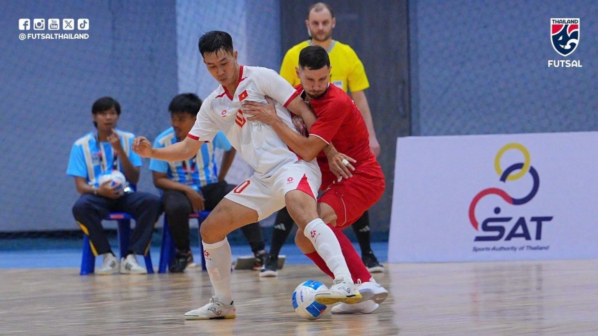 ket qua bong da hom nay 1 8 Dt futsal viet nam xuat sac cam hoa Dt futsal nga hinh anh 13