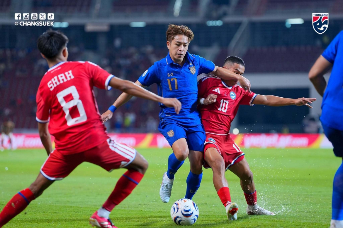 truc tiep thai lan 1-2 singapore ban ket luot ve asean cup 2026 hinh anh 5