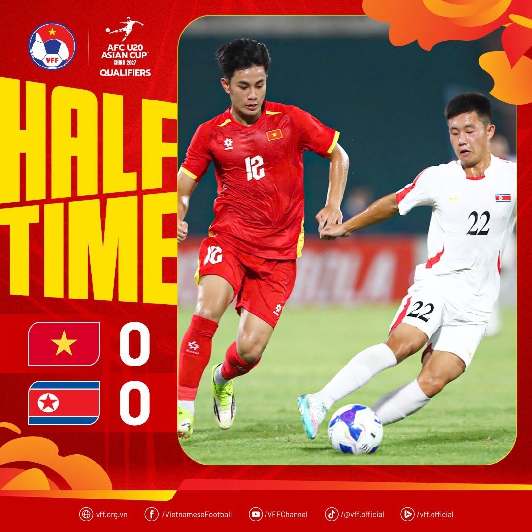 truc tiep u20 viet nam 0-3 u20 trieu tien gia bao bo lo co hoi hinh anh 3