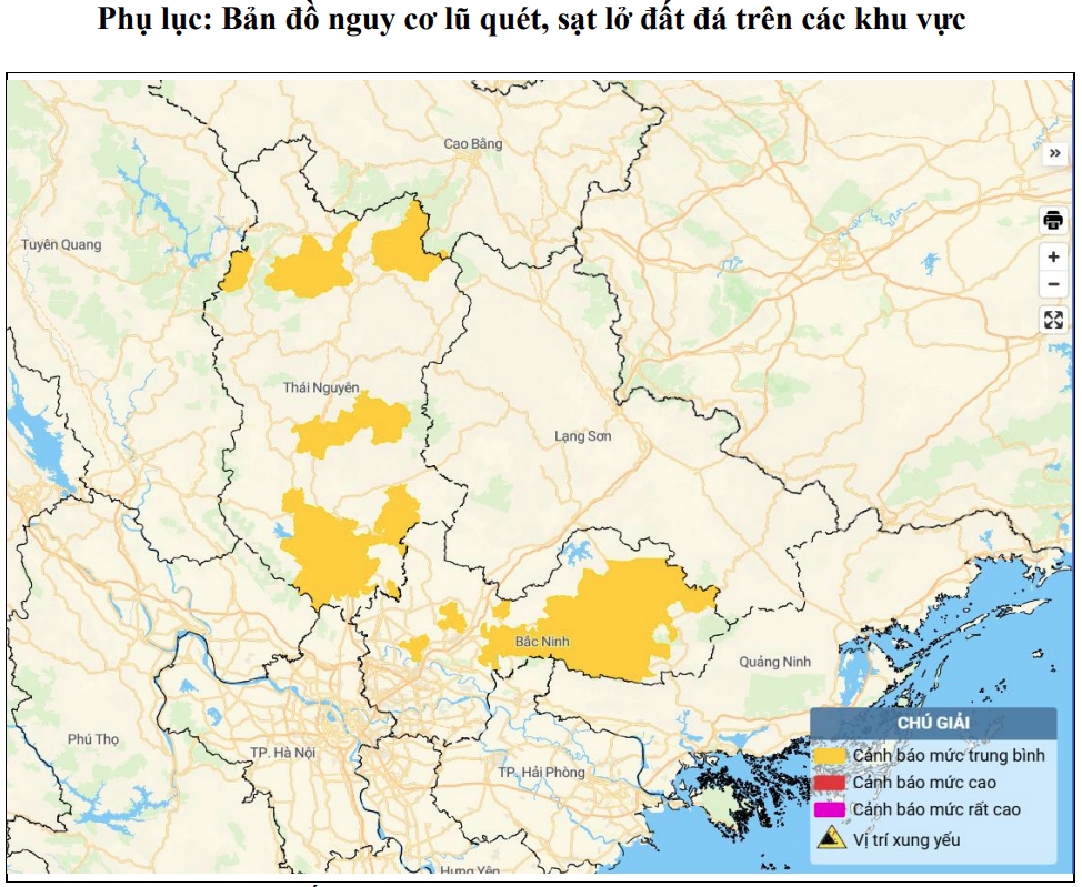 canh bao lu quet, sat lo dat tai nhieu khu vuc o lai chau hinh anh 1