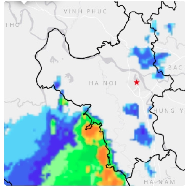 ha noi canh bao mua dong, loc, set trong 3 gio toi hinh anh 1