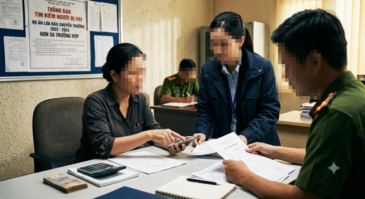cong an Dong nai tim 50 bi hai vu lua dao xin vao truong dau cap hinh anh 1