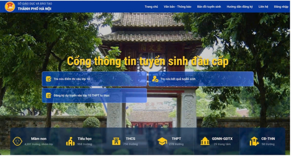 ha noi tuyen sinh them 540 suat lop 10, thi sinh chua do van con co hoi hinh anh 1