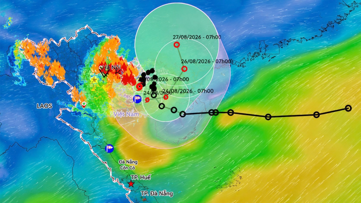 slow-moving typhoon narra raises flood, landslide risks in northern vietnam picture 1