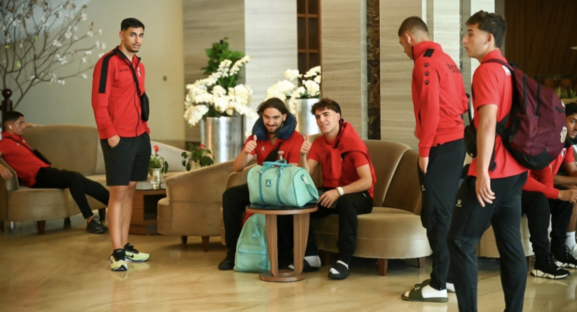 iran, palestine u20 squads arrive in phu tho for afc asian cup qualifiers picture 2