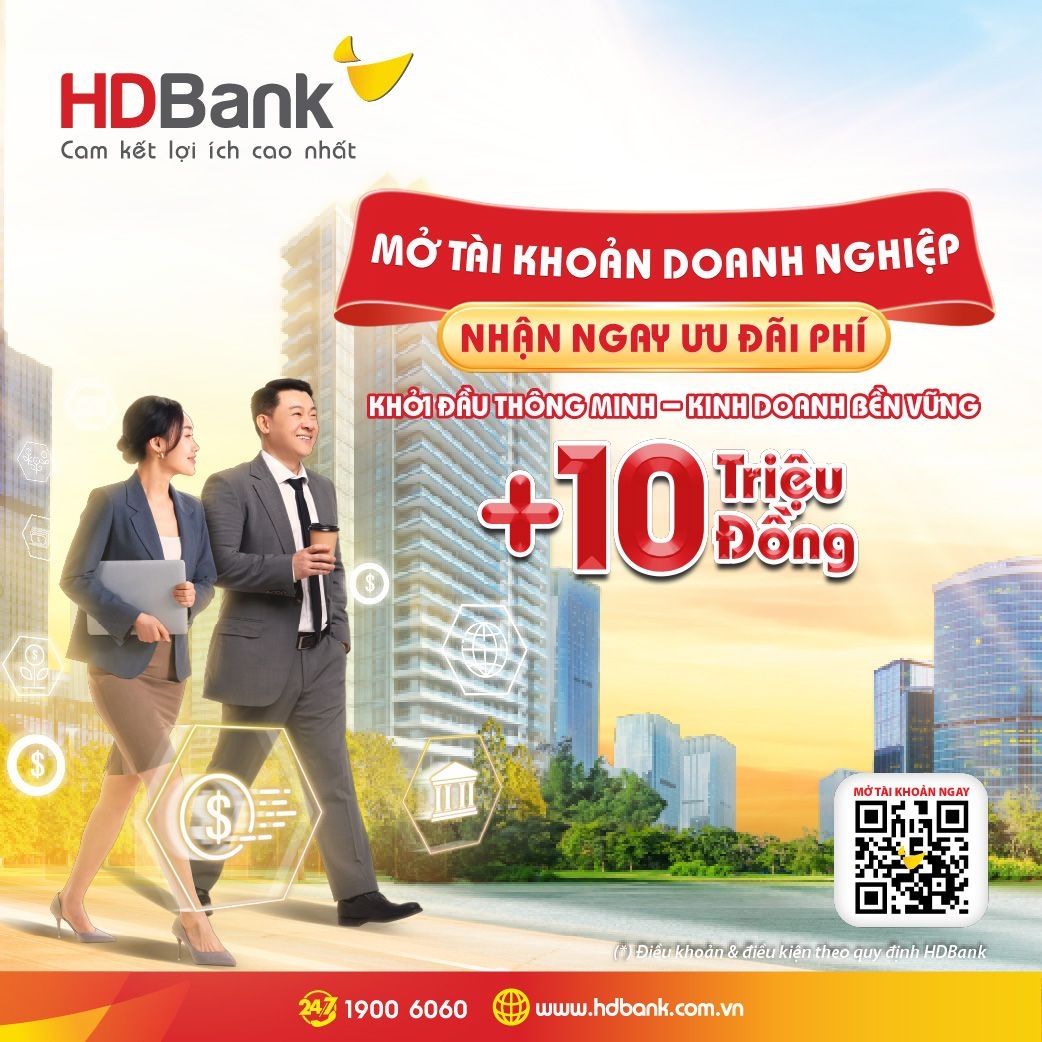 lai suat tu 7,2 nam, hdbank tung loat uu dai lon cho doanh nghiep hinh anh 1