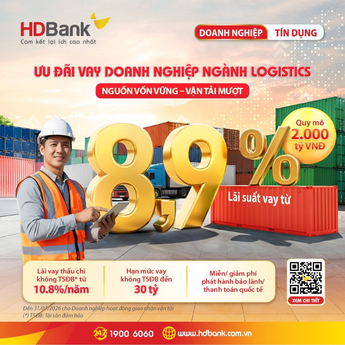 lai suat tu 7,2 nam, hdbank tung loat uu dai lon cho doanh nghiep hinh anh 2
