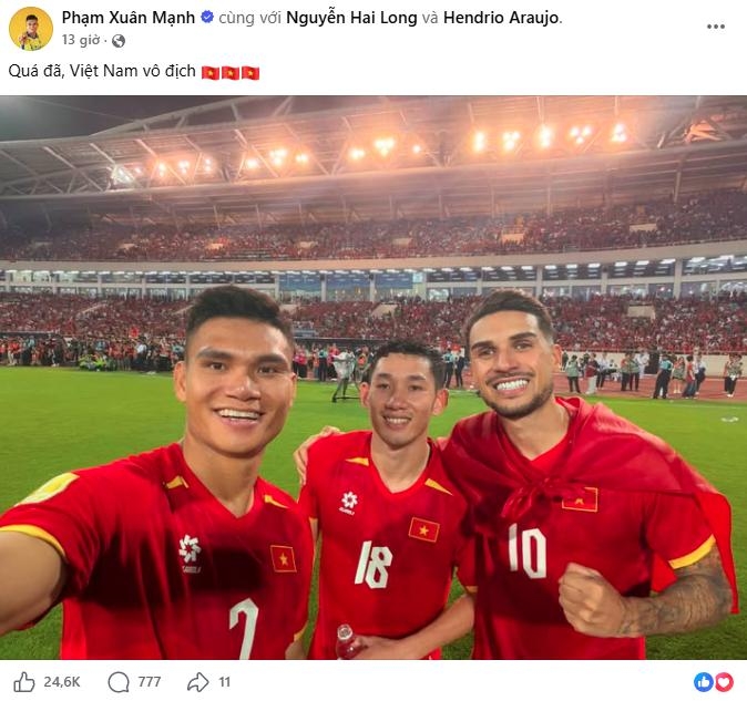 dan sao viet nam bung no cam xuc tren mang xa hoi sau chuc vo dich asean cup 2026 hinh anh 16