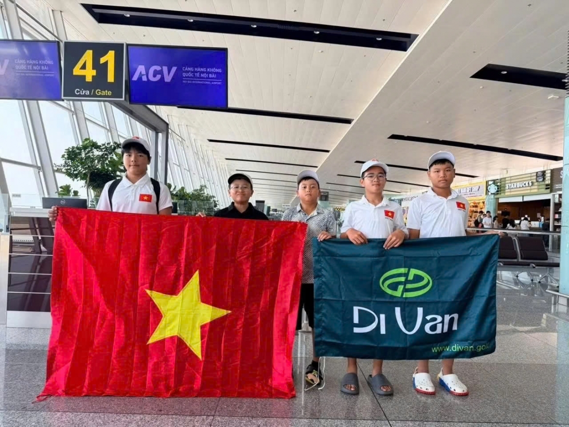 five young vietnamese golfers compete at taiwan junior golf championship 2026 picture 1