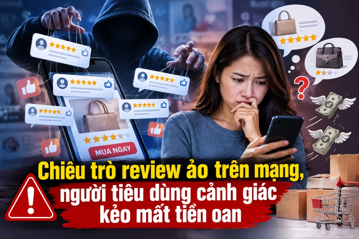 Chiêu trò review ảo trên mạng, người tiêu dùng cảnh giác kẻo mất tiền oan