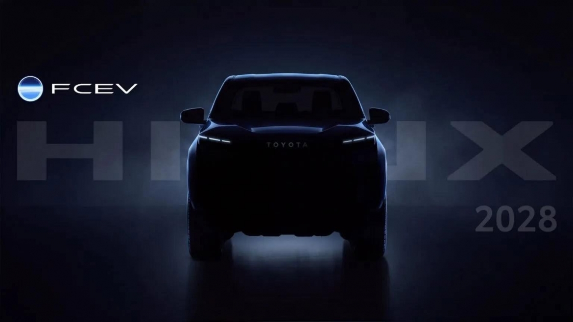 toyota hilux fcev chay hydro se san xuat tu nam 2028, tam hoat dong hon 400 km hinh anh 1