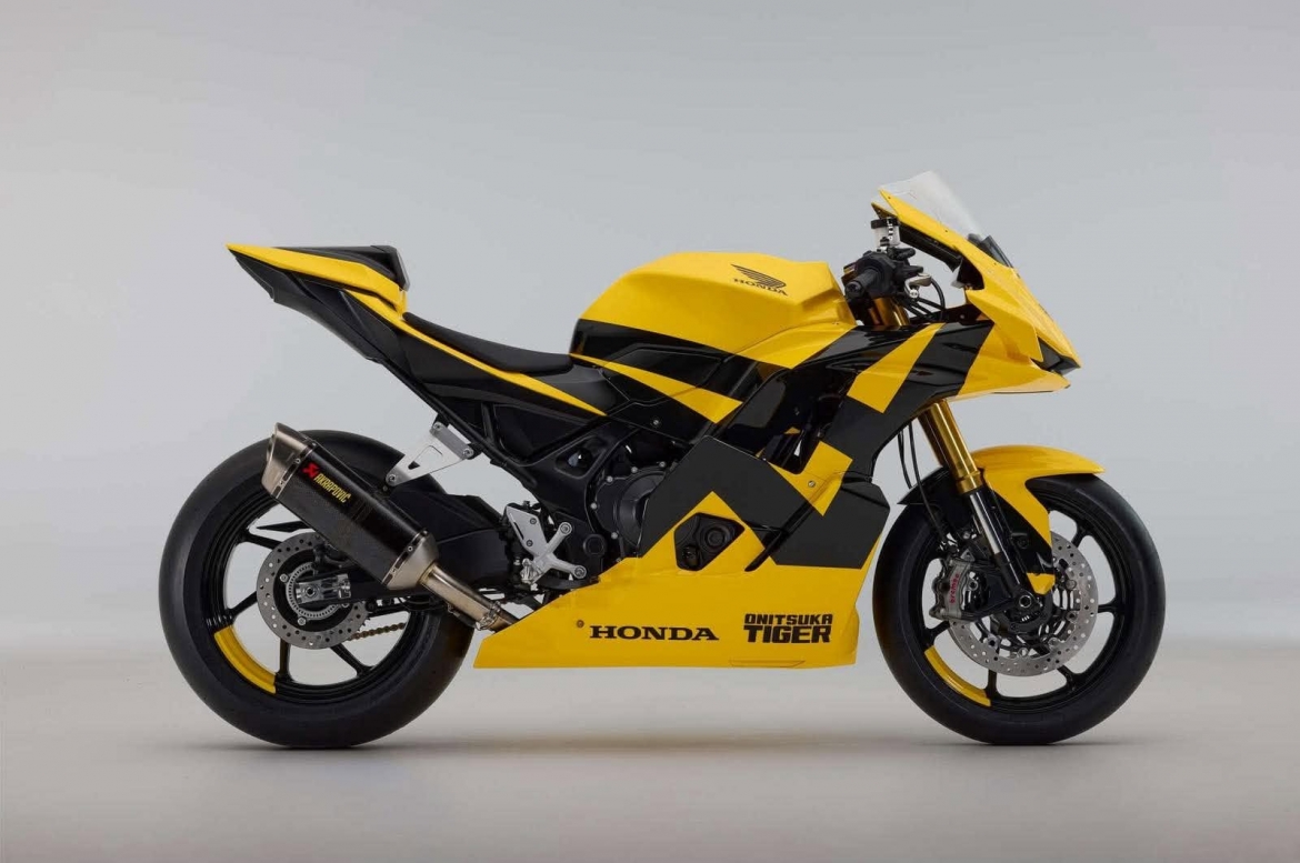 Honda bắt tay Onitsuka Tiger trình làng mẫu mô tô concept mới