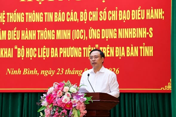 Ninh Bình xây dựng hệ sinh thái số phục vụ điều hành
