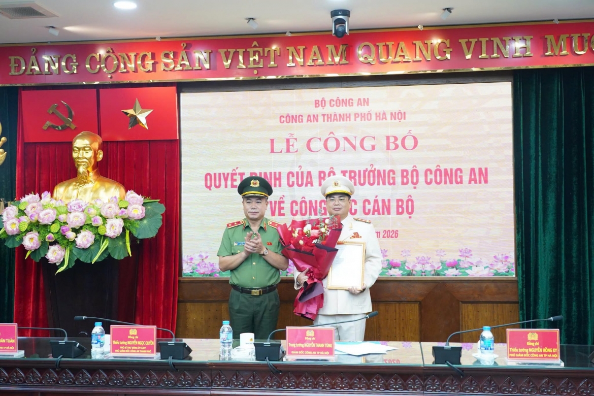 Dai ta tran van quang duoc bo nhiem lam pho giam doc cong an ha noi hinh anh 1