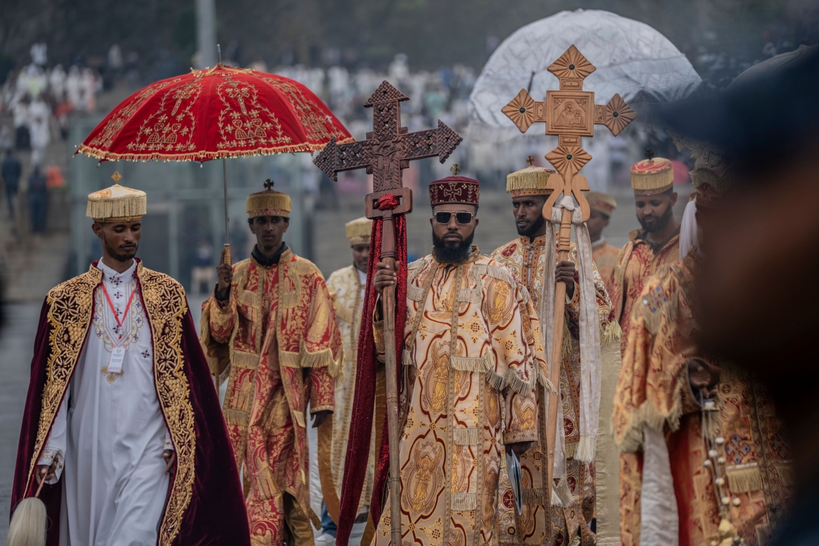 ethiopia nguoi dan mung le meskel, keu goi hoa binh hinh anh 1