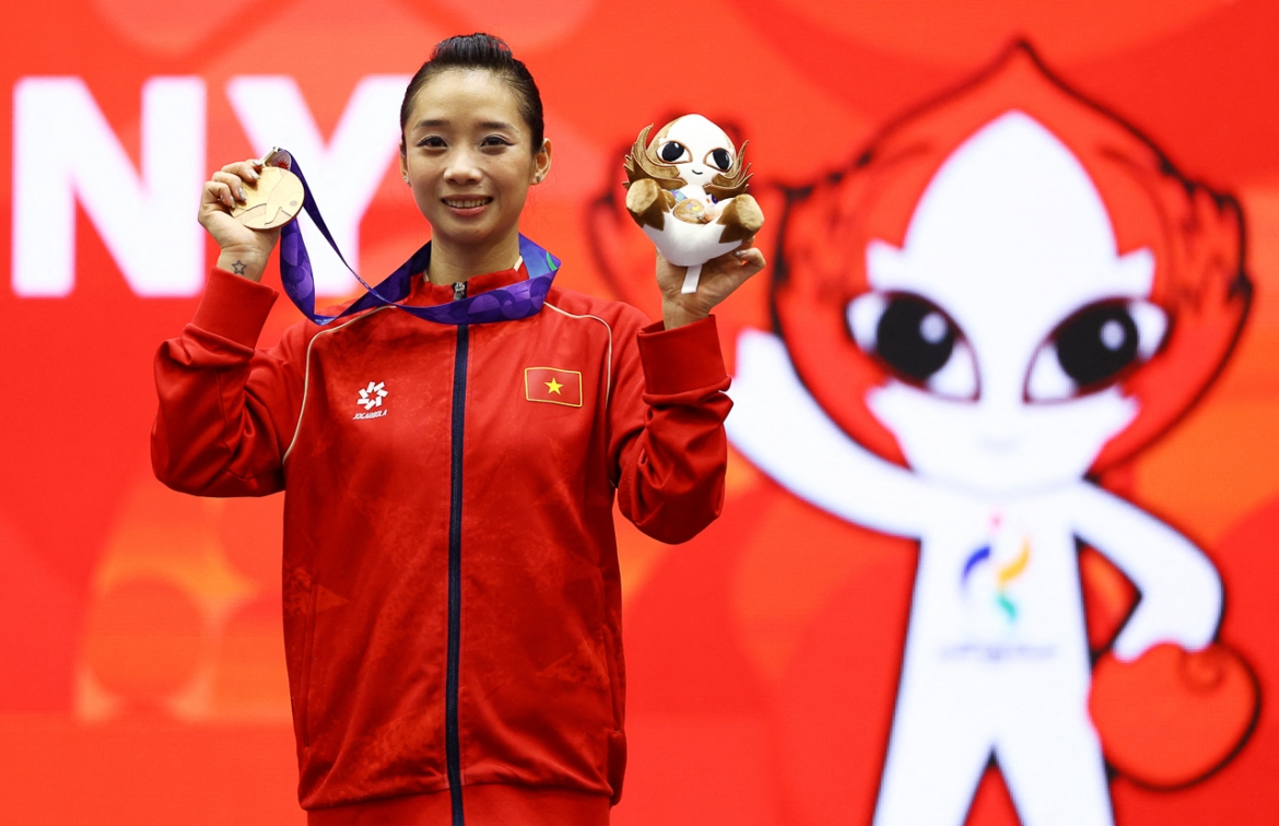 truc tiep asiad 2026 ngay thi dau 23 9 duong thuy vi gianh huy chuong hinh anh 2