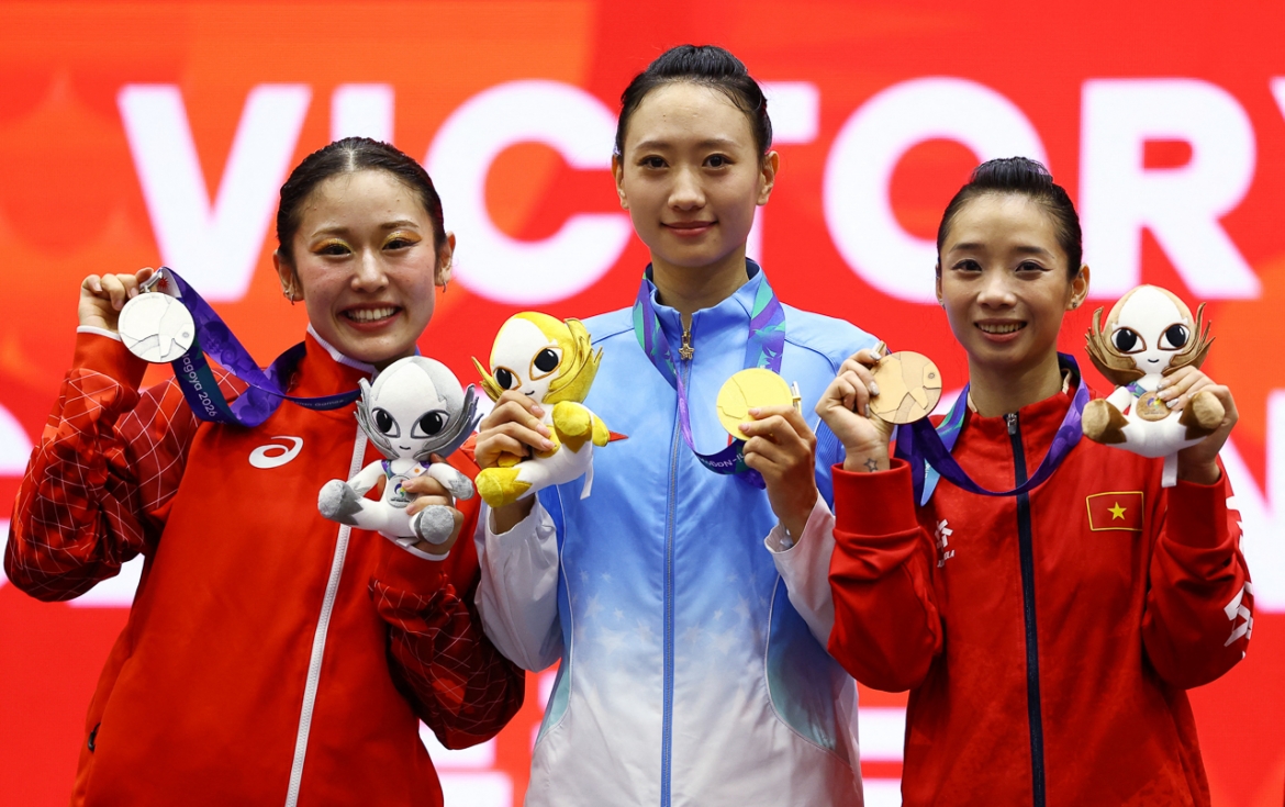 truc tiep asiad 2026 ngay thi dau 23 9 duong thuy vi gianh huy chuong hinh anh 4