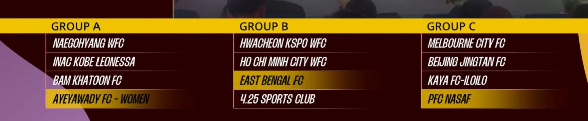ket qua boc tham cup c1 nu chau A 2026 27 clb nu tp.hcm nam o bang dau kho hinh anh 2