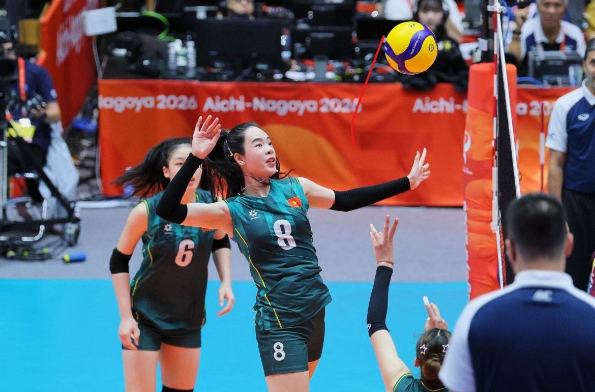 ket qua bong chuyen nu hom nay 21 9 Dt viet nam thua trang indonesia o asiad 2026 hinh anh 1