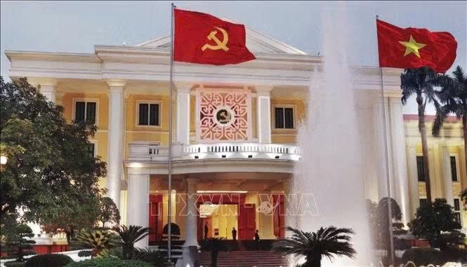 chuc nang, nhiem vu, to chuc bo may cua van phong trung uong Dang hinh anh 1