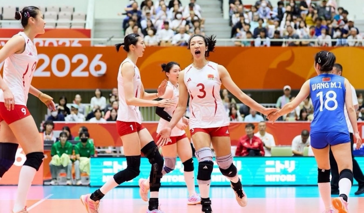 truc tiep bong chuyen nu viet nam 0-2 trung quoc bong chuyen nu asiad 2026 hinh anh 1