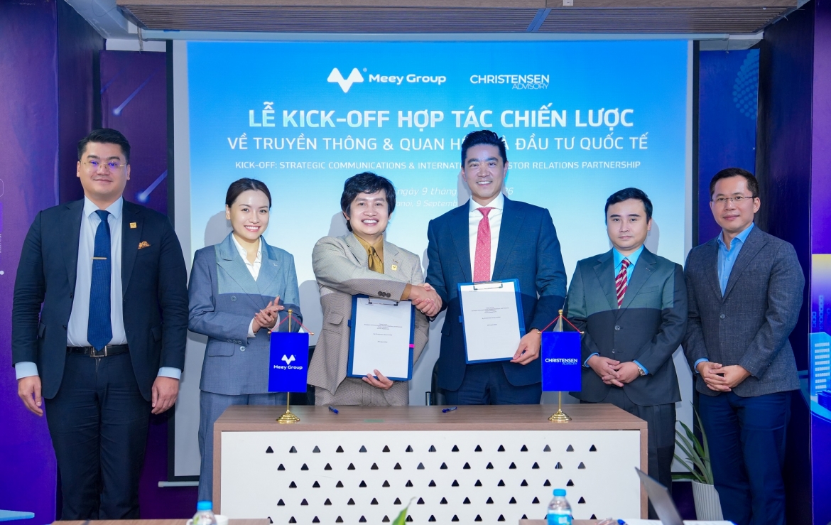 meey group hop tac voi christensen advisory nang cao nang luc tiep can thi truong hinh anh 1