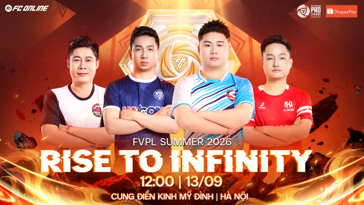 Chung kết FVPL Summer 2026: Khẳng định vị thế của FC Online Việt Nam