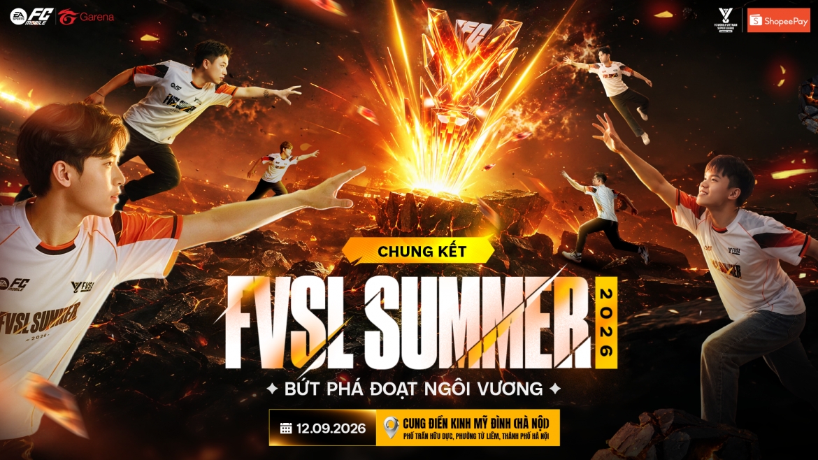 Sôi động vòng chung kết giải đấu FVSL Summer 2026
