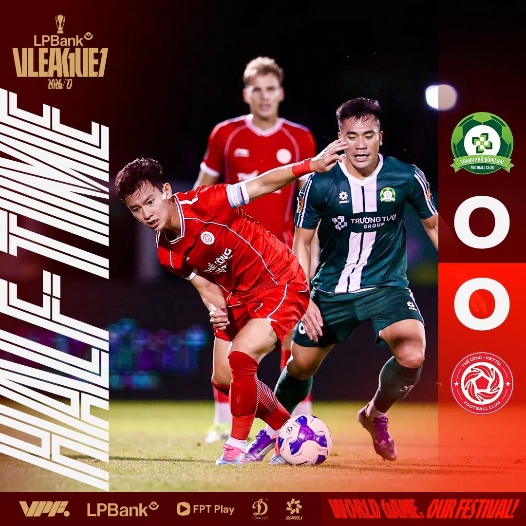 trUc tiEp Dong nai 0-0 the cong viettel hiep 2 bat dau hinh anh 1