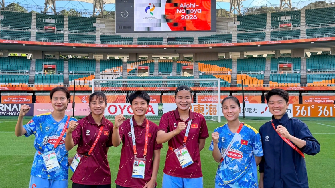 Dt nu viet nam co buoi tap cuoi chuan bi cho tran ra quan tai asiad 2026 hinh anh 1