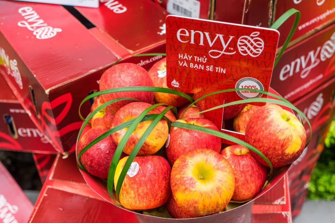 new zealand s new apple variety makes world debut in vietnam picture 1