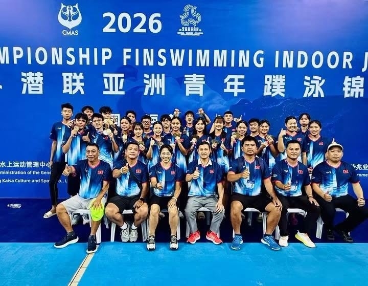 finswimmers take 33 gold medals at asian junior championship picture 1