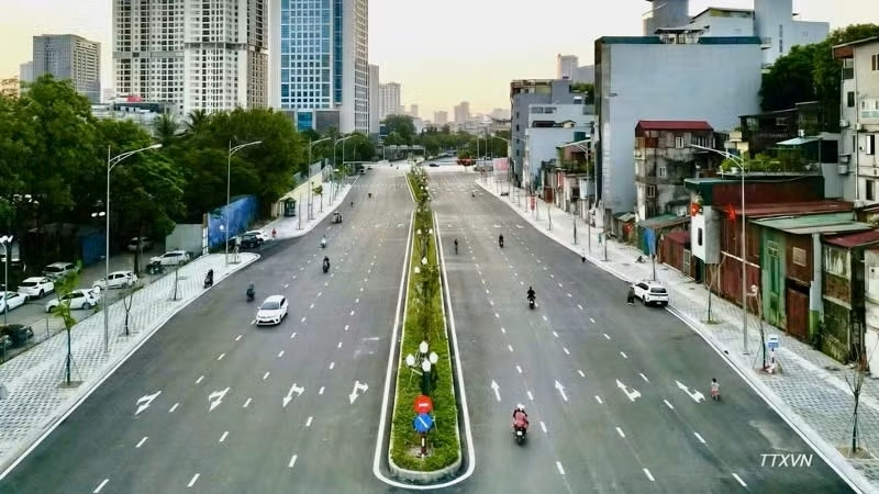 tu ngay 15 9, ha noi dieu chinh to chuc giao thong nut lang ha-giang vo-la thanh hinh anh 1