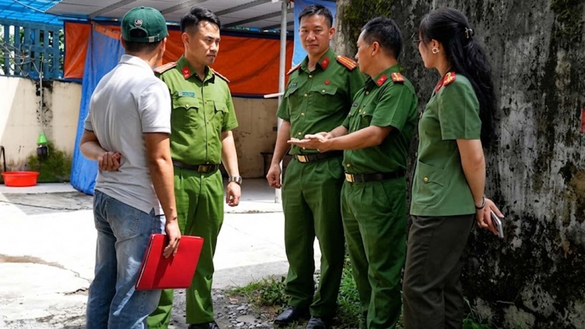 ha noi phat hien nhieu co so san chiet gas trai phep, gas gia hinh anh 1