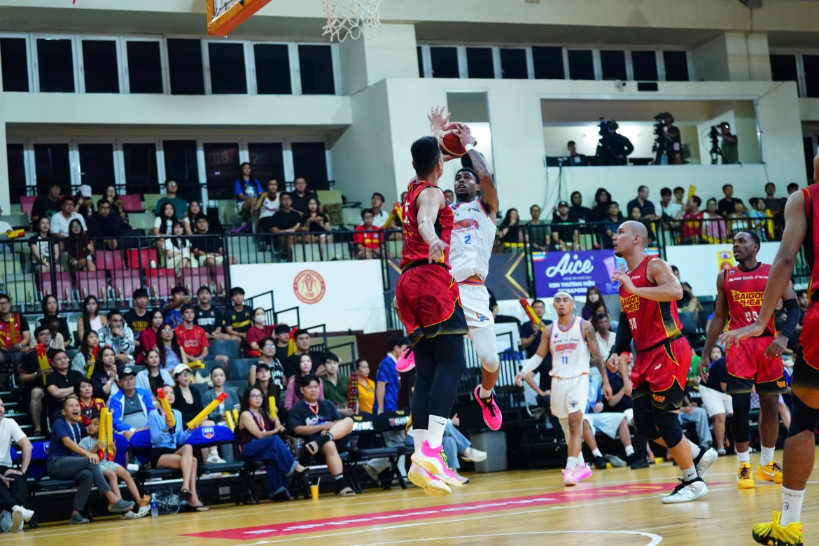ket qua bong ro moi nhat saigon heat tien gan chuc vo dich vba 2026 hinh anh 1